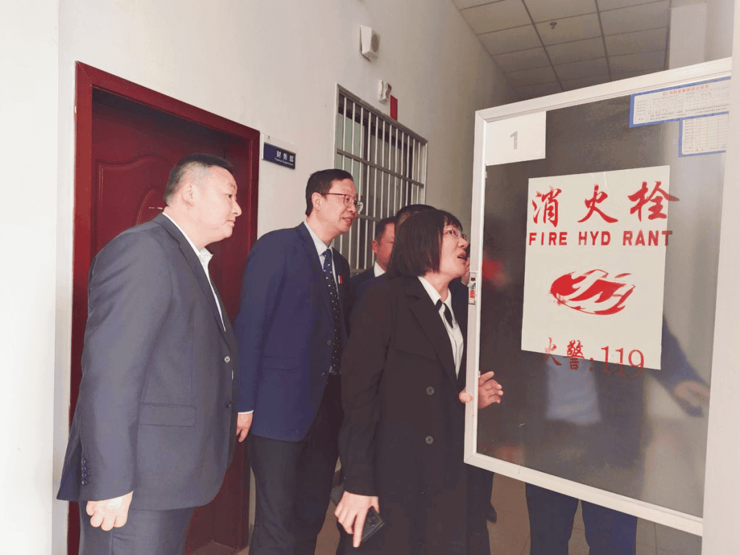 陳明會帶隊(duì)檢查安全生產(chǎn)、疫情防控等工作